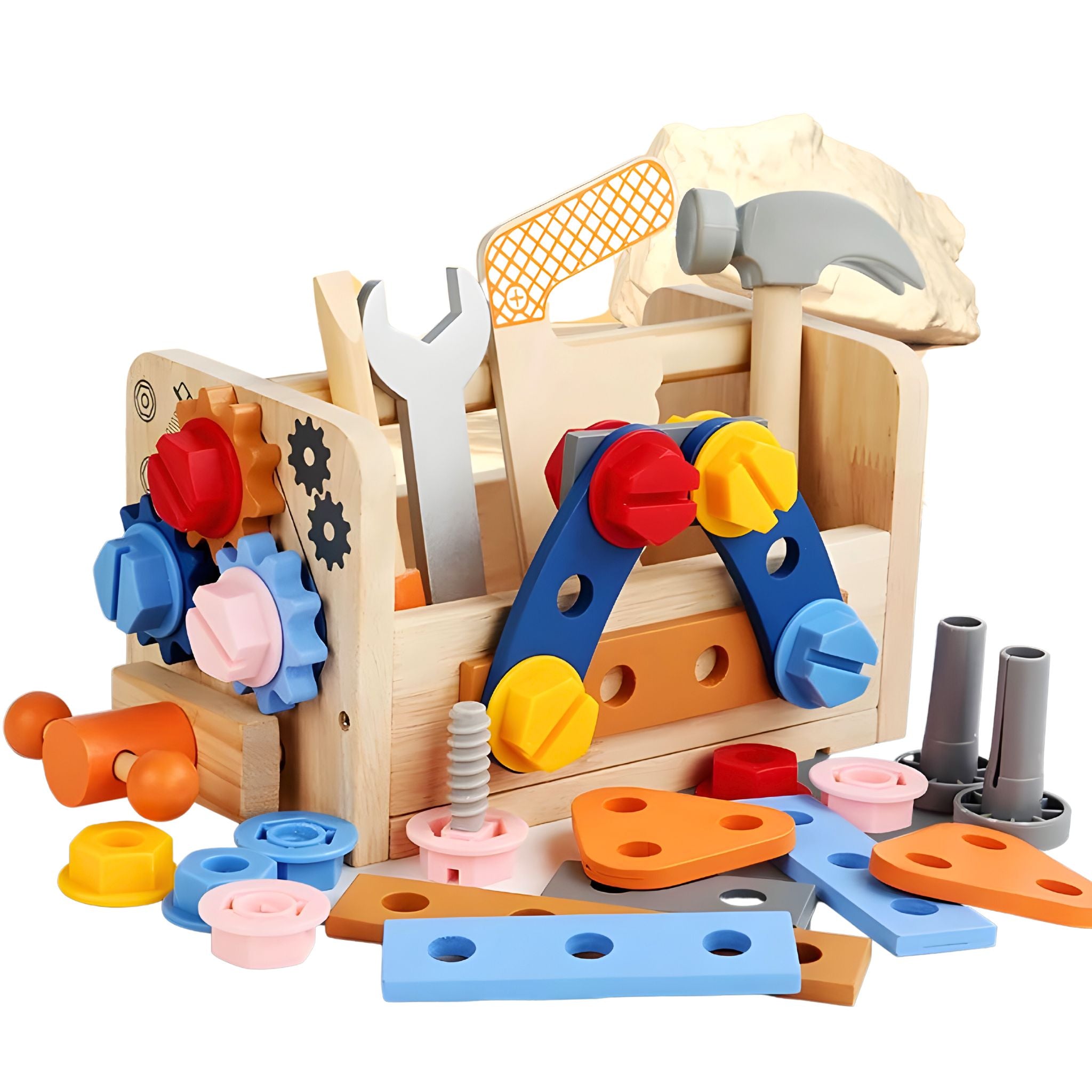 Kit Montessori de Ferramentas